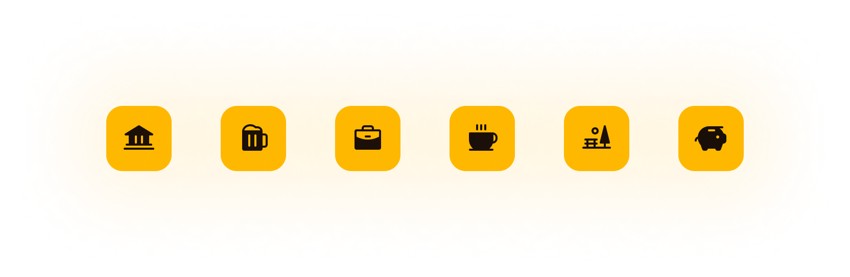 Divisor decorativo com o app Moni